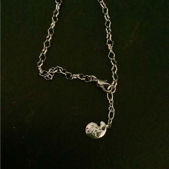 Jacqueline Kent silver-tone necklace chain. - Picture 3 of 3